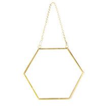 XCAYBH - Specchio da bagno con forma geometrica, stile minimalista