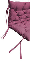 Cuscino trapuntato per panca dondolo altalena elegante e comodo per giardino terazza ampia scelta di colori e dimensioni