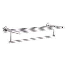 YFFSBBGSDK Towel Rack Stainless Steel Wall Mounted Bathroom Towel Rack Single Layer Rail Holder
