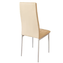 Albatros Sedia per Sala da Pranzo Rimini, Set di 4 sedie, Beige, SGS Testato