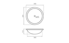 BATHCO 4075 RELIEF Lavabo Con relieve