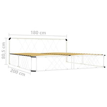 SKM Giroletto Bianco in Metallo 180x200 cm (29kg)