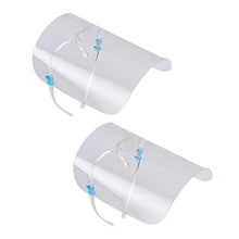 TENDYCOCO Colore Trasparente Casuale della Protezione Trasparente della Maschera Antispruzzo della Maschera Antispruzzo dello Scudo di Sicurezza del Fronte della Cucina 2Pcs