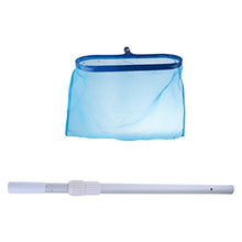 Piscina Spa Skimmer Rete Disegno Profondo Attrezzo Piscina PVC Blu Bianco