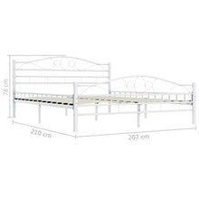 SKM Giroletto Bianco in Metallo 200x200 cm (24.8kg)