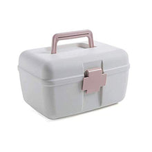 Medicine Storage Box Portatile Medicina Cabinet Organizzatore Rosa