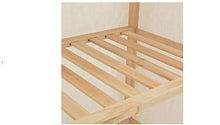 Hanper - Armadio in tessuto a 4 strati, per campeggio, con asta appendiabiti, 79 x 40 x 170 cm, colore: Bianco