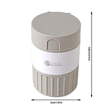 Pillola Cutter Medicina Crusher Grinder Grinder Splitter, Pillola Box Viaggio Pillola Cutter Pillola Splitter Pillola Divisore Pillola Dispenser Pillola, Daily o Viaggio Pill Case Organizer