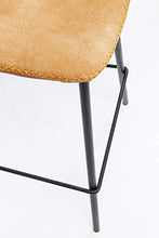 Kare Barber Orange 65 - Set di 2 sgabelli da bancone