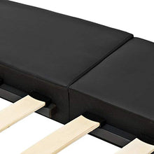 SKM Giroletto Nero in Similpelle 180x200 cm (41.4kg)