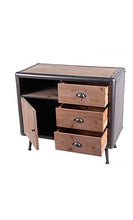 Socadis - Mobile in legno e metallo, 3 cassetti e 1 porta Master