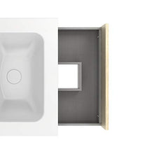 Amizuva Nara Mobile da bagno, in legno, 60 cm, 3 pezzi