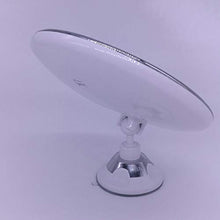 Specchio per Il Trucco, Specchietti da Trucco, LED con Ingrandimento 10X con Specchio da Trucco Rotondo A Ventosa