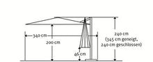 Schneider Schermo Rhodes Junior, Circa 270 x 270 cm, 8 Pezzi, Quadrato