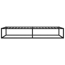 SKM Giroletto Nero in Metallo 90x200 cm (12.5kg)