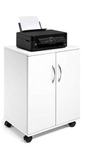 Durable 311502 Mobiletto Multifunzione 74/53 Chiuso, Bianco