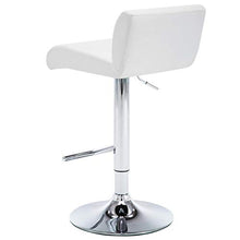 FAMIROSA Sgabelli da Bar 2 pz Bianchi in Similpelle-6859