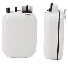 SALUTUYA Pompa da Pesca silenziosa di Colore Bianco Resistente e Durevole in Materiale ABS 4,5 * 3,1 * 1,6 Pollici, per Gli Amanti della Pesca
