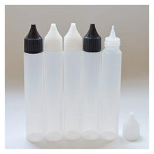 Trasparente Bottiglia da Incasso da Incasso da 10ml a Forma di Penna da 30 ml con Bottiglia di ecig Liquido Vuoto Lungo Bottiglia Sottile Bottiglia di Vetro (Color : Mix cap, Specifications : 30ml)