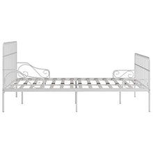 SKM Giroletto con Doghe Bianco in Metallo 180x200 cm (27.9kg)