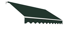 Tenda da Sole per Esterno con Bracci e Catena 400x300 in Kit - 6 colorazioni (Verde)