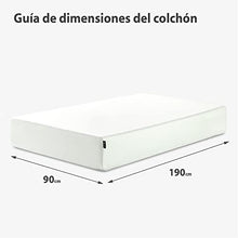 Zinus Materasso in Memory Foam, Certificato Oeko-Tex, 90x190x20cm