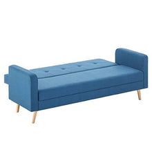 FAMIROSA Divano in Tessuto Blu