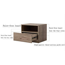 Yyqx Comodino Comodino Moderno Semplice Mini Comodino con 1 cassetto Exquisite Pratica Governo di immagazzinaggio Comodini Letto