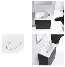 Wunderbad Mobili da Bagno per Ospiti Miami, in Bianco o wengé