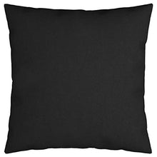 vidaXL Cuscini Decorativi 4 pz Neri 40x40 cm in Tessuto