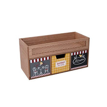 Vacchetti S.p.A Porta Oggetti Legno 3 Cassetti Bistrot cm.30x23x15