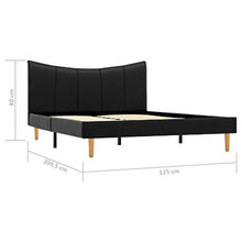 SKM Giroletto Nero in Similpelle 120x200 cm (22.5kg)