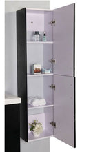 Simba Srl su Mobile Bagno ARREDO Bagno Malibu Nero 120 CM con Doppio LAVABO E RUBINETTI Inclusi