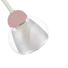 ONLI Lampadario 3 luci cameretta in Metallo Bianco con Farfalle dipinte in Rosa