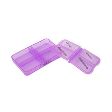 2pcs plastica Medichine Box Seven Day grande pillola medicina pillole titolare dispenser