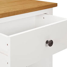 Cassettiera 105x33,5x73 cm in Legno Massello di Rovere