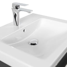 Mobile bagno con lavabo Villeroy & Boch Subway 2.0 60cm nero satinato