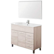 FERIDRAS Mondo Composizione Bagno, Legno_Composito, Multicolore, 46.5x101x84 cm
