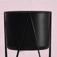 Stand Pianta in Metallo in Ferro Battuto Stand Flower Garden Home Office Display Stand Decorazione Indoor (Nero) Hyococ (Size : Big)