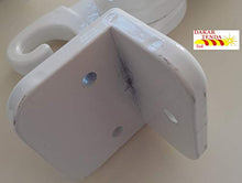 Paràtempotest Coppia braccetti da 50 60 70 cm in Alluminio Colore Bianco (50 cm)