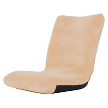 MeiMei Pieghevole Letto Singolo sulla Piccola Poltrona Lazy Small Sofa Dormitory bay Window Divano Semplice (Color : Light Brown)