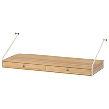 SVALNÄS scrivania con 2 cassetti 81x35 cm bambù