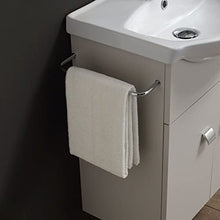 Kiamami Valentina Composizione Bagno con Colonna SALVASPAZIO Grigio Perla CM 56+31
