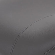 homcom Sgabello da Lavoro a Sella con Ruote e Altezza Regolabile per Negozi Parrucchiere e Tattoo, 52x53x49-61cm Grigio