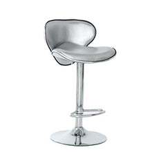 XXT - Sedia da bar, sedia da bar, sgabello da casa, sgabello da bar, bancone multicolore e marrone (colore: argento)