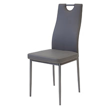 Albatros 2916 Salerno Set di 6 sedie da Pranzo, Grigio