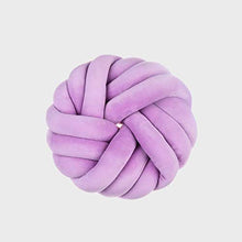 HEELPPO Nodo Palla Cuscino Cuscino per Neonati Cuscino per Allattamento Paraurti per Culla Telaio Morbido per Letto Decorazione per Letto per Bambini Protezione per La Testa Purple