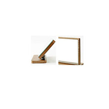 GAOLE Specchio da Trucco per Il Desktop Specchio in Legno per Specchio da Bagno Specchio in Legno Europeo Il Materiale è in Legno + Vetro