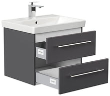 Mobile bagno con lavabo Villeroy & Boch Avento 60cm antracite satinato