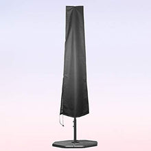 Yardwe Parasole per ombrellone Parasole Impermeabile per Esterni Copri-Ombrello con Cerniera 190x50x30cm